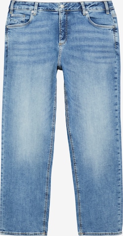 Regular Jean QS en bleu : devant