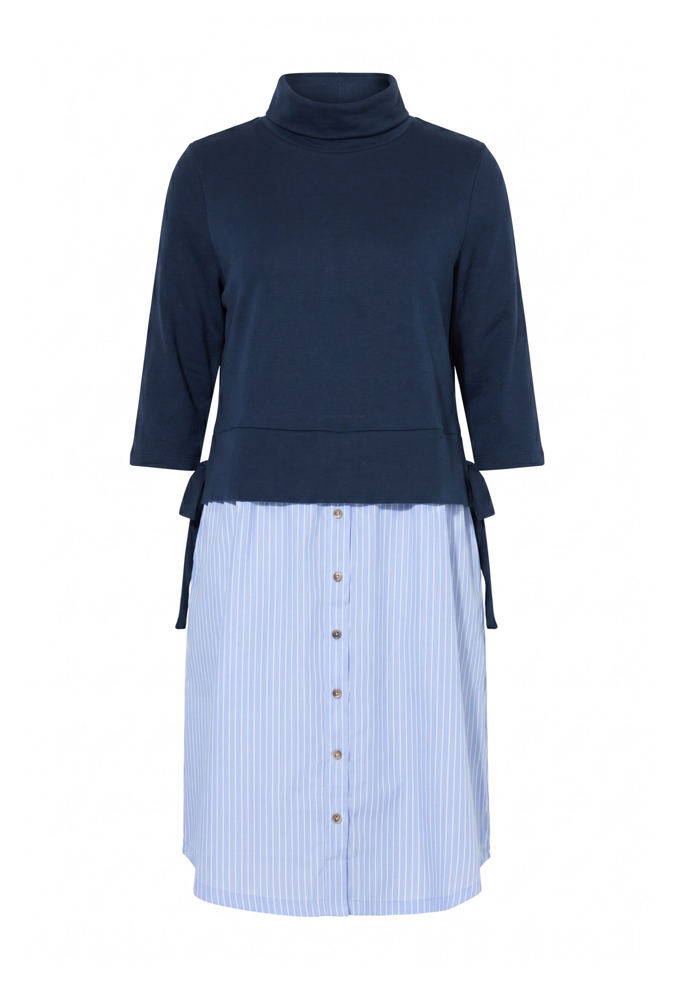 Ulla Popken Dress in Blue: front