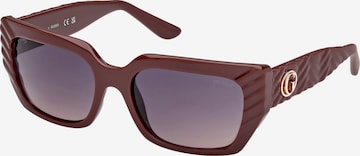 Lunettes de soleil GUESS en violet : devant