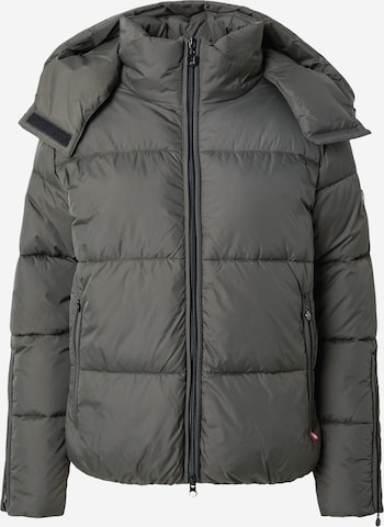 zaļš Frieda & Freddies NY Ziemas jaka: no priekšpuses