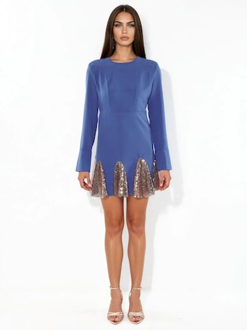 MSN Collection - Vestido de cocktail em azul