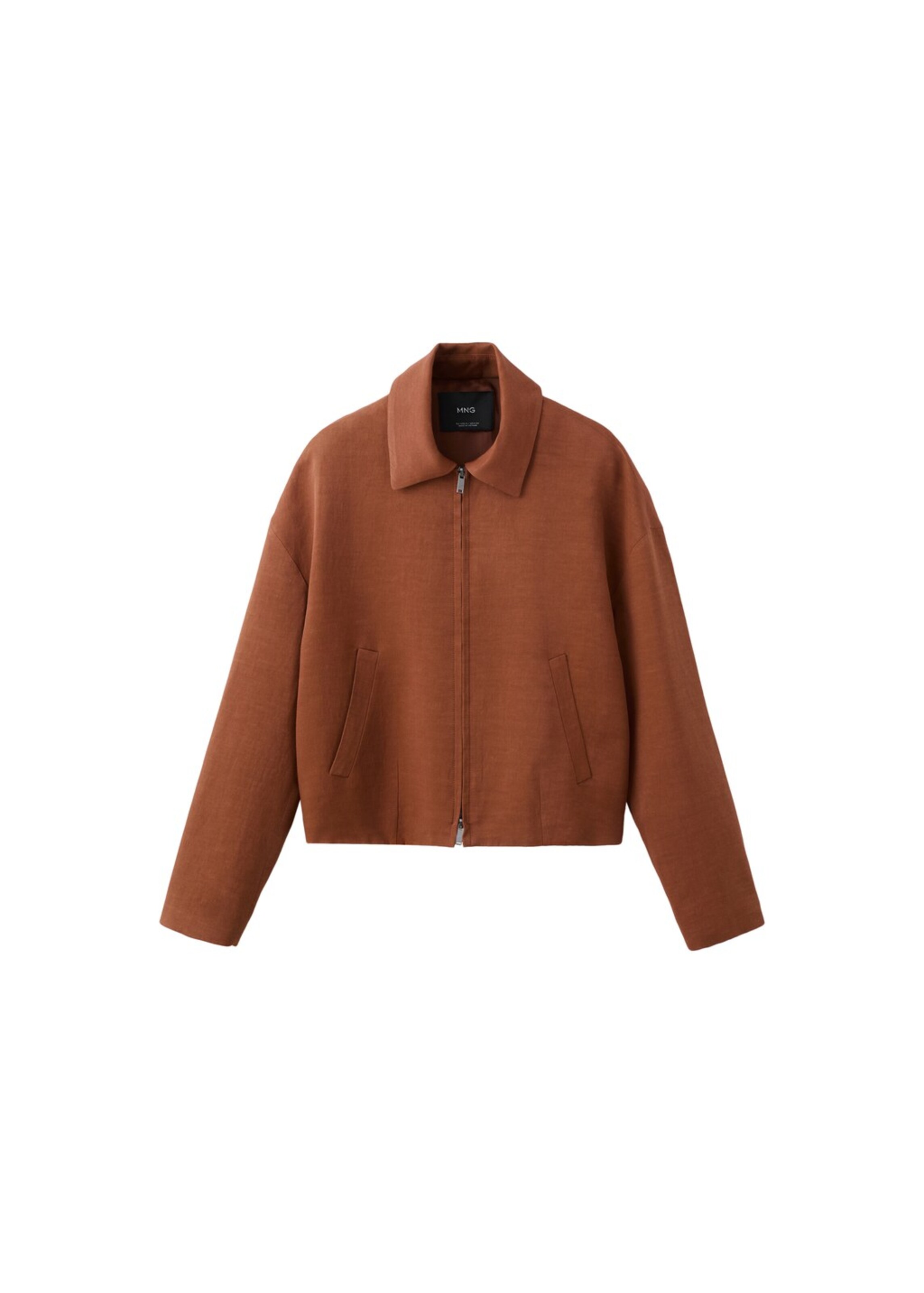 MANGO Between-Season Jacket 'Vbbargan' in Orange: front