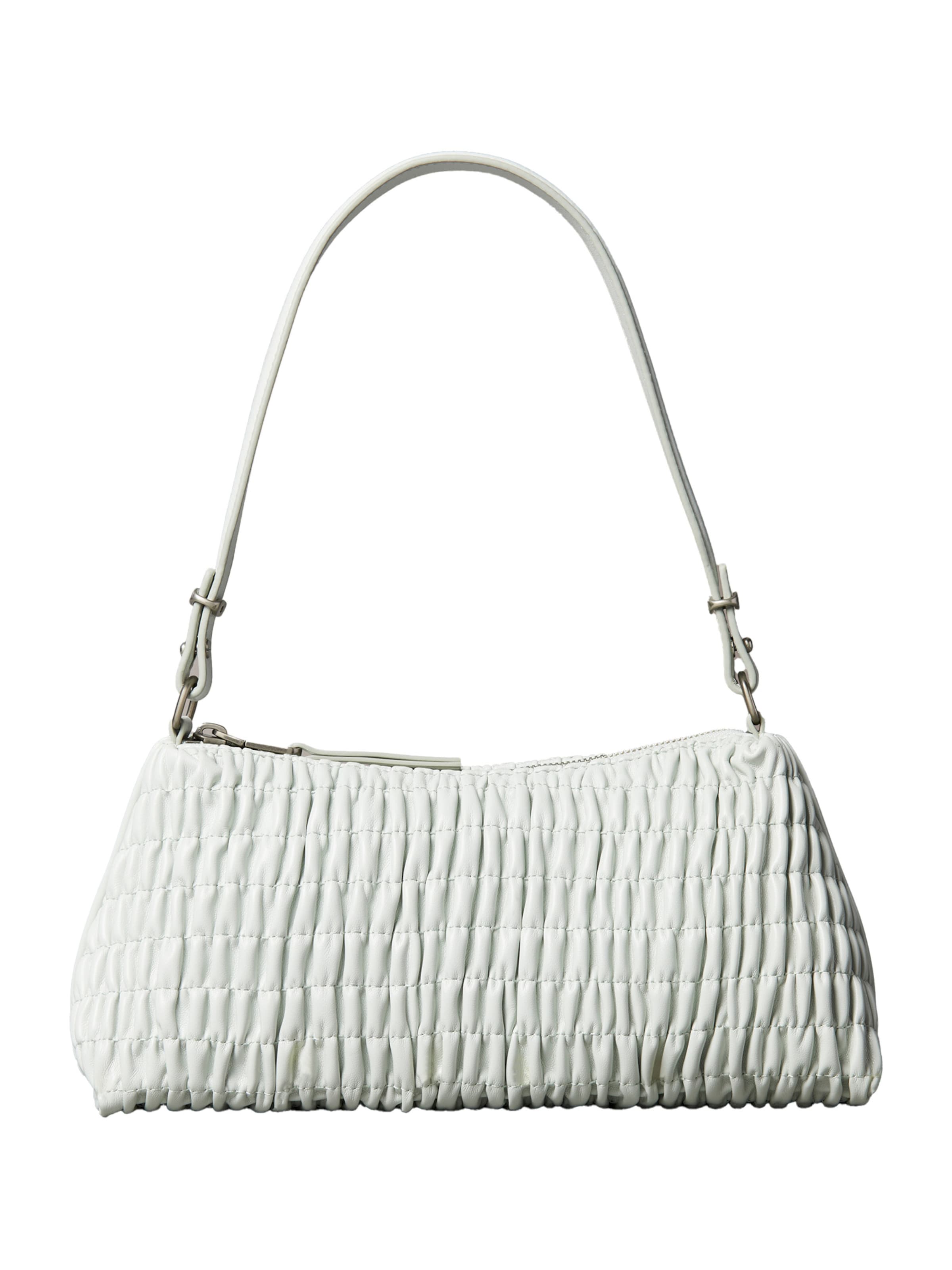 Calvin Klein Schoudertas in Grijs: voorkant