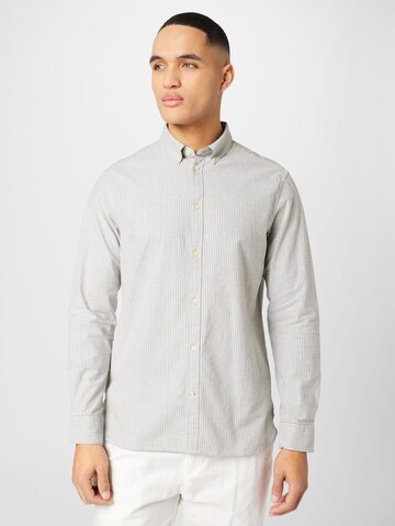 KnowledgeCotton Apparel Regular fit Skjorta i grå: framsida