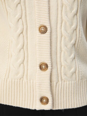 Cardigan 'OBJDoris' OBJECT en beige