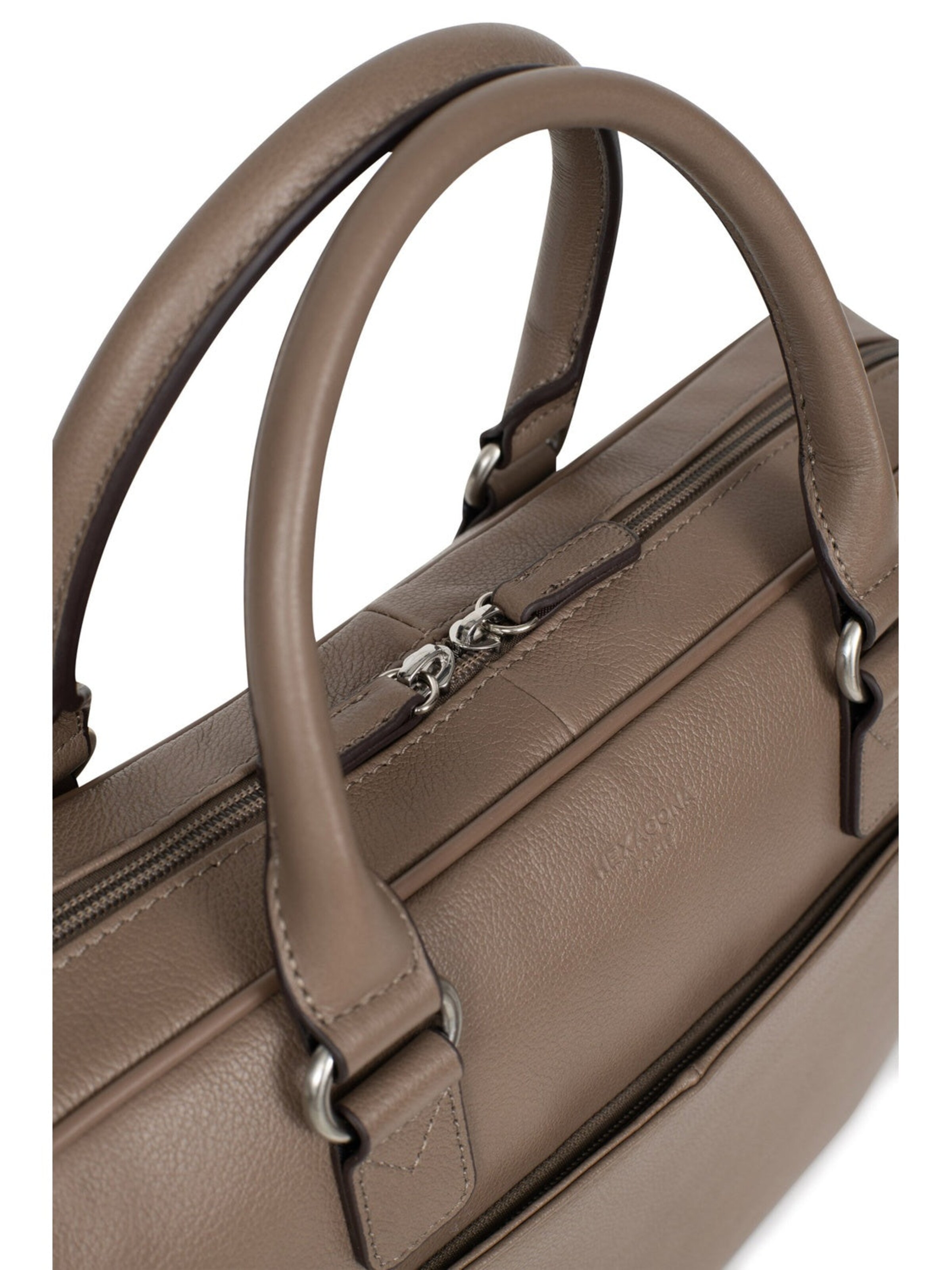 Borsa a mano 'Confort Business' di Hexagona in marrone