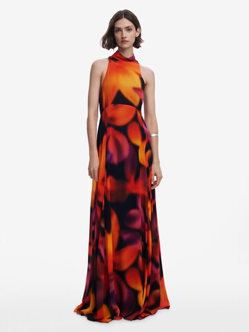Desigual Evening dress in Mixed colours: front
