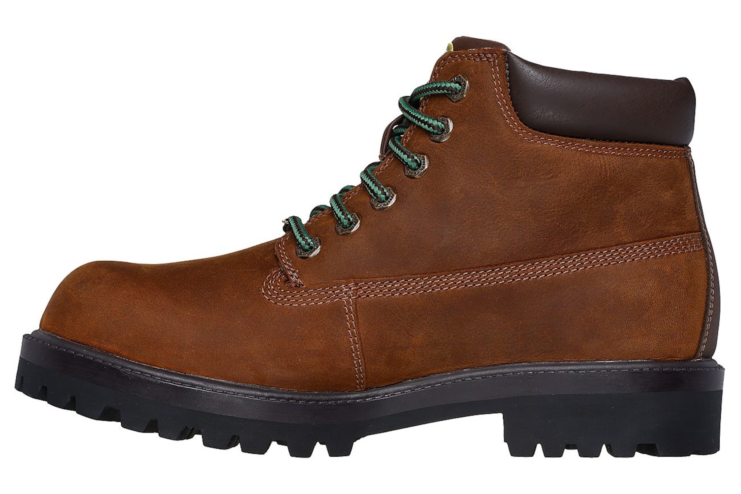 Bocanci cu șireturi de la SKECHERS pe maro