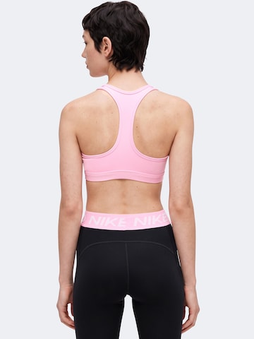 NIKE Korzetová Sportovní podprsenka 'SWSH' – pink
