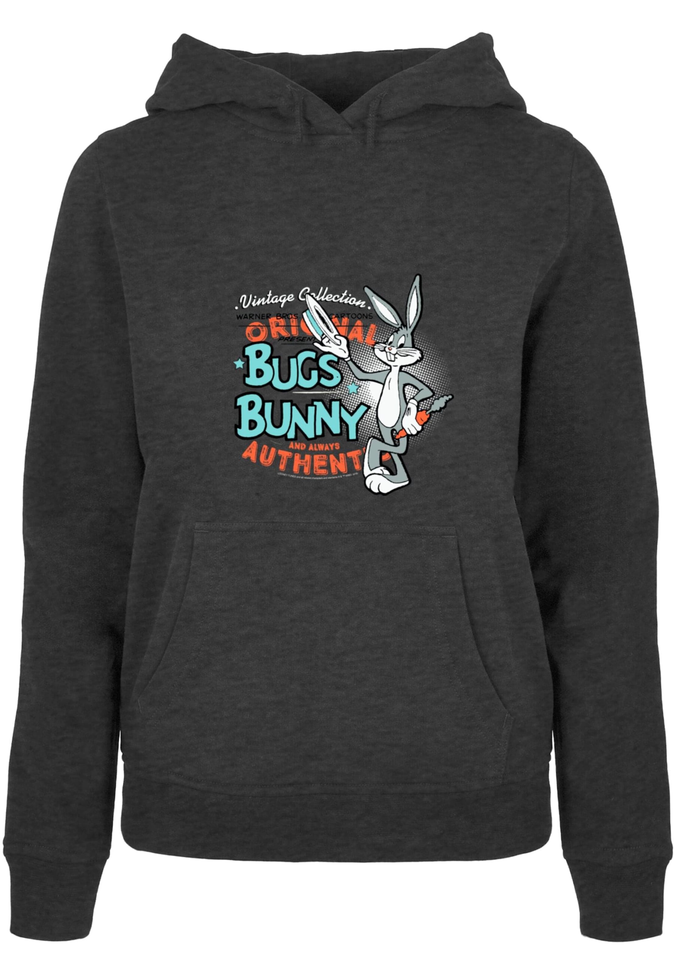 ABSOLUTE CULT Sweatshirt 'Looney Tunes' in Grau: Vorderseite
