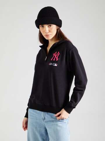 Champion Authentic Athletic Apparel Sweatshirt in Zwart: voorkant