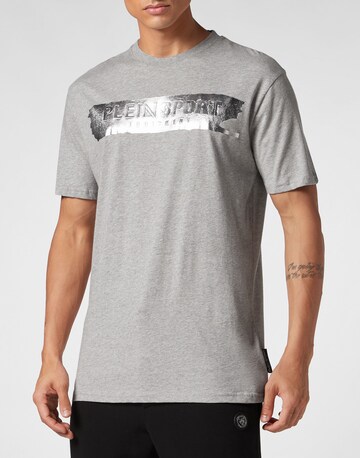 Maglietta 'Silver Brush' di Plein Sport in grigio