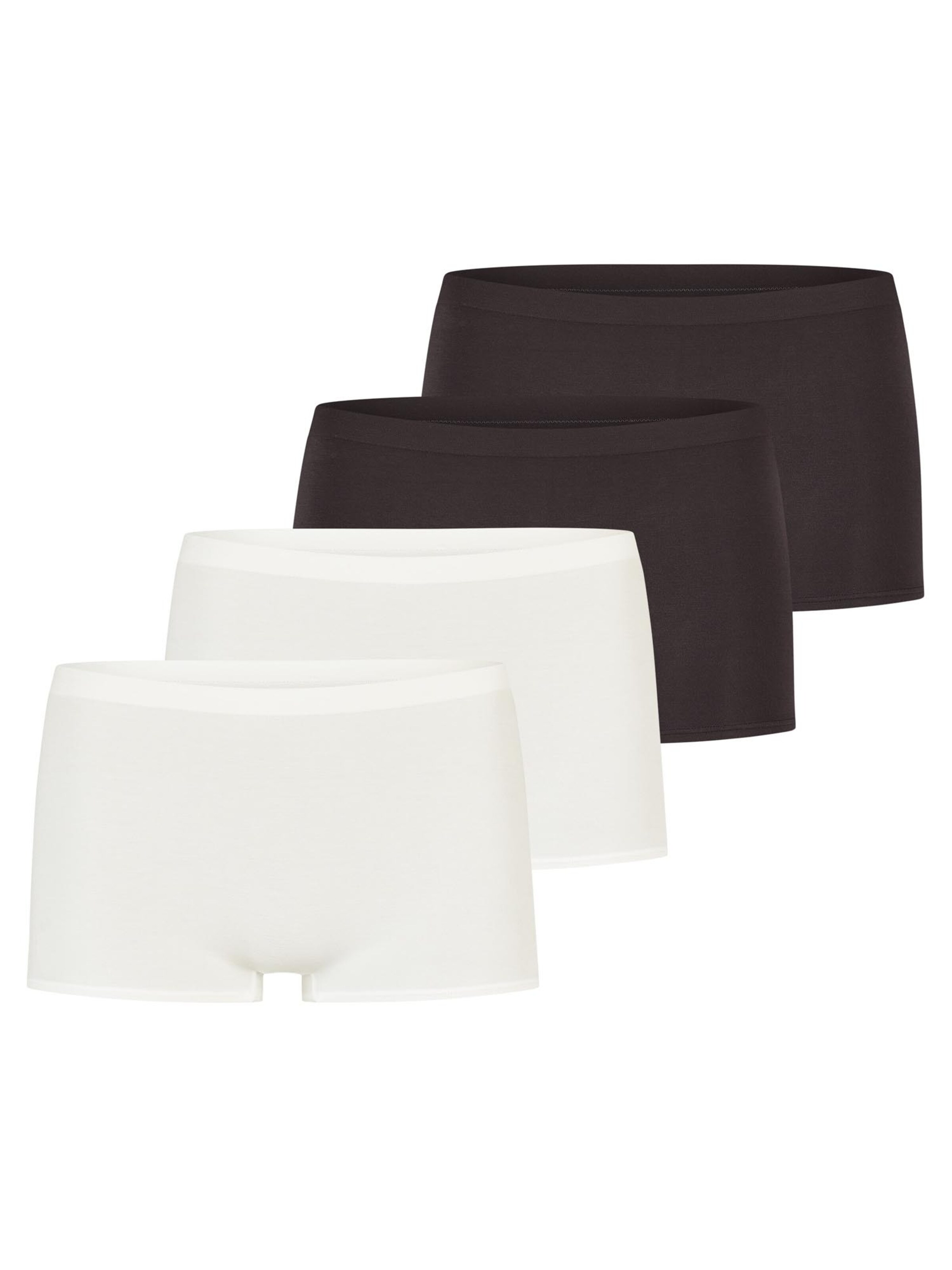 SLOGGI Boyshorts 'GO Sense' in Black: front