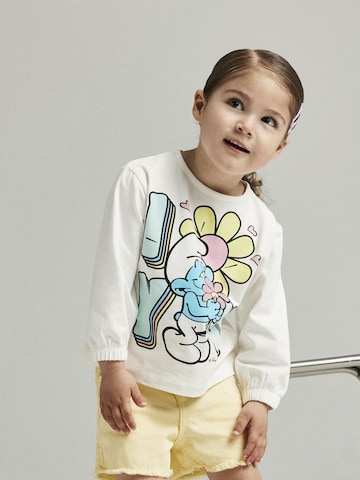 NAME IT Shirt in White: front