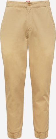 LEVI'S ® Chino trousers 'XX Chino Jogger III' in Beige: front