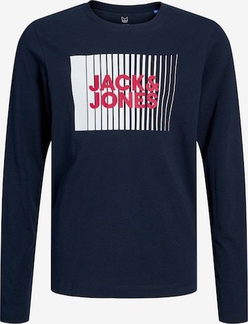 Jack & Jones Junior - Camiseta en azul: frente