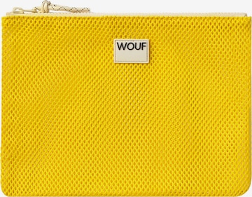 Trousses de toilette Wouf en jaune : devant