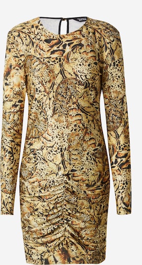 Just Cavalli Mekko 'VESTITI' koossa 34 värissä konjakki / hunaja / musta, Tuotenäkymä