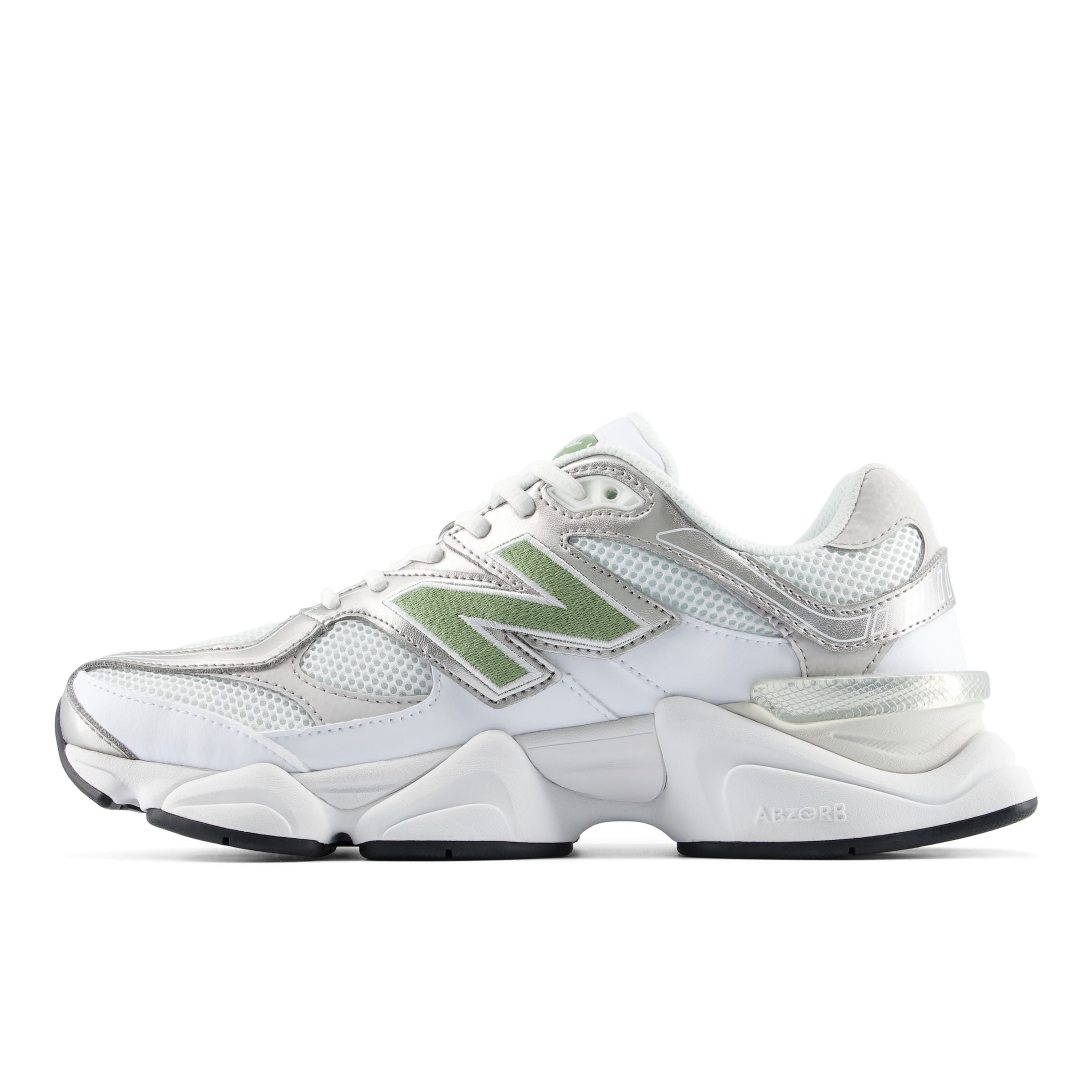 Baskets basses '9060' new balance en blanc : devant