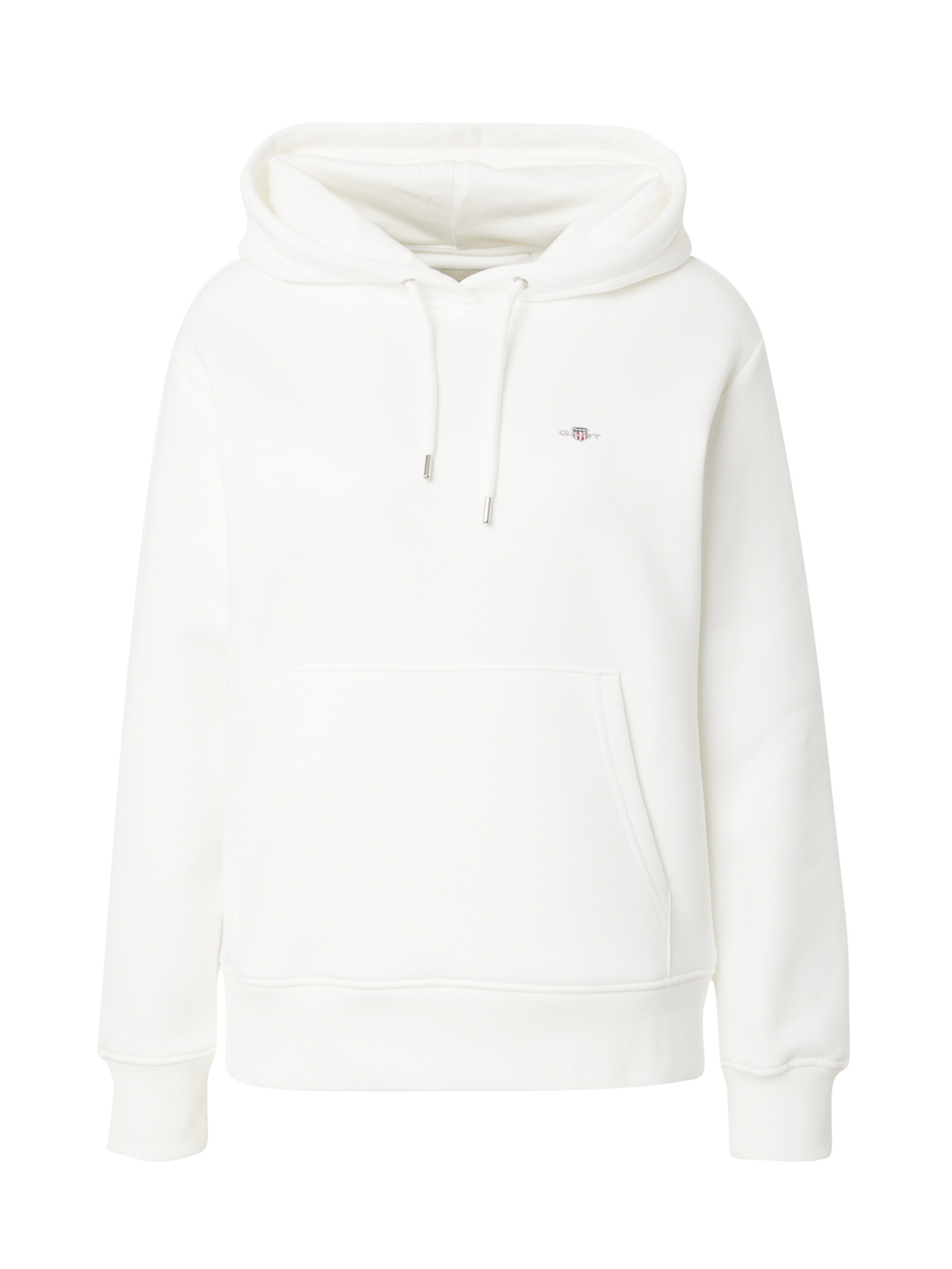 GANT Μπλούζα φούτερ σε λευκό: μπροστά