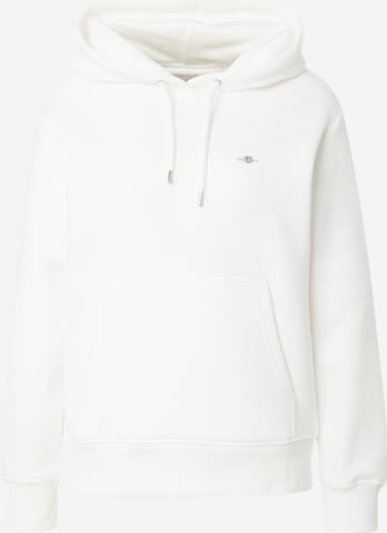 Sweat-shirt GANT en blanc : devant