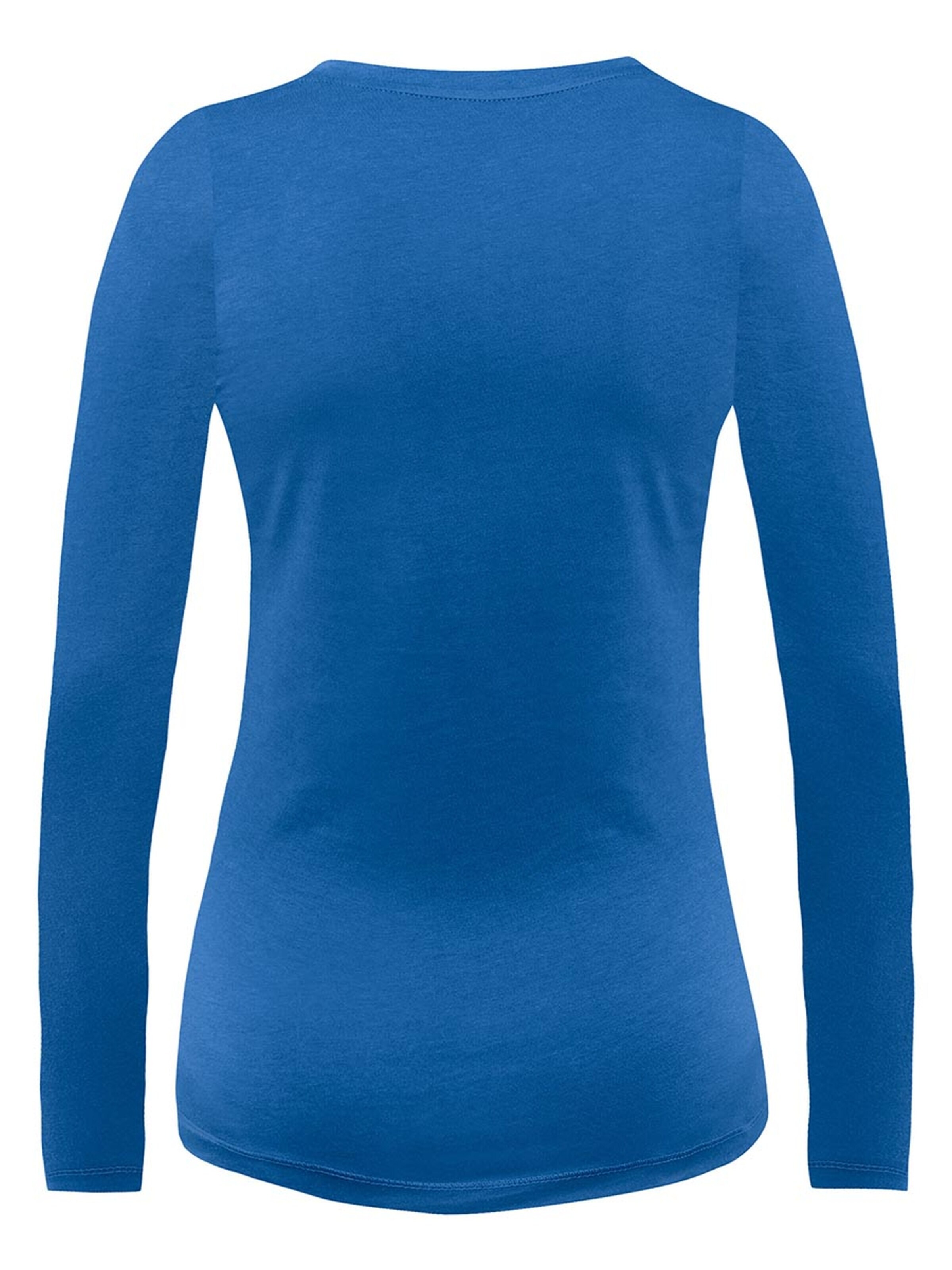 BELLYBUTTON Pyjama 'Umstandsschlafshirt'‌ in Blau