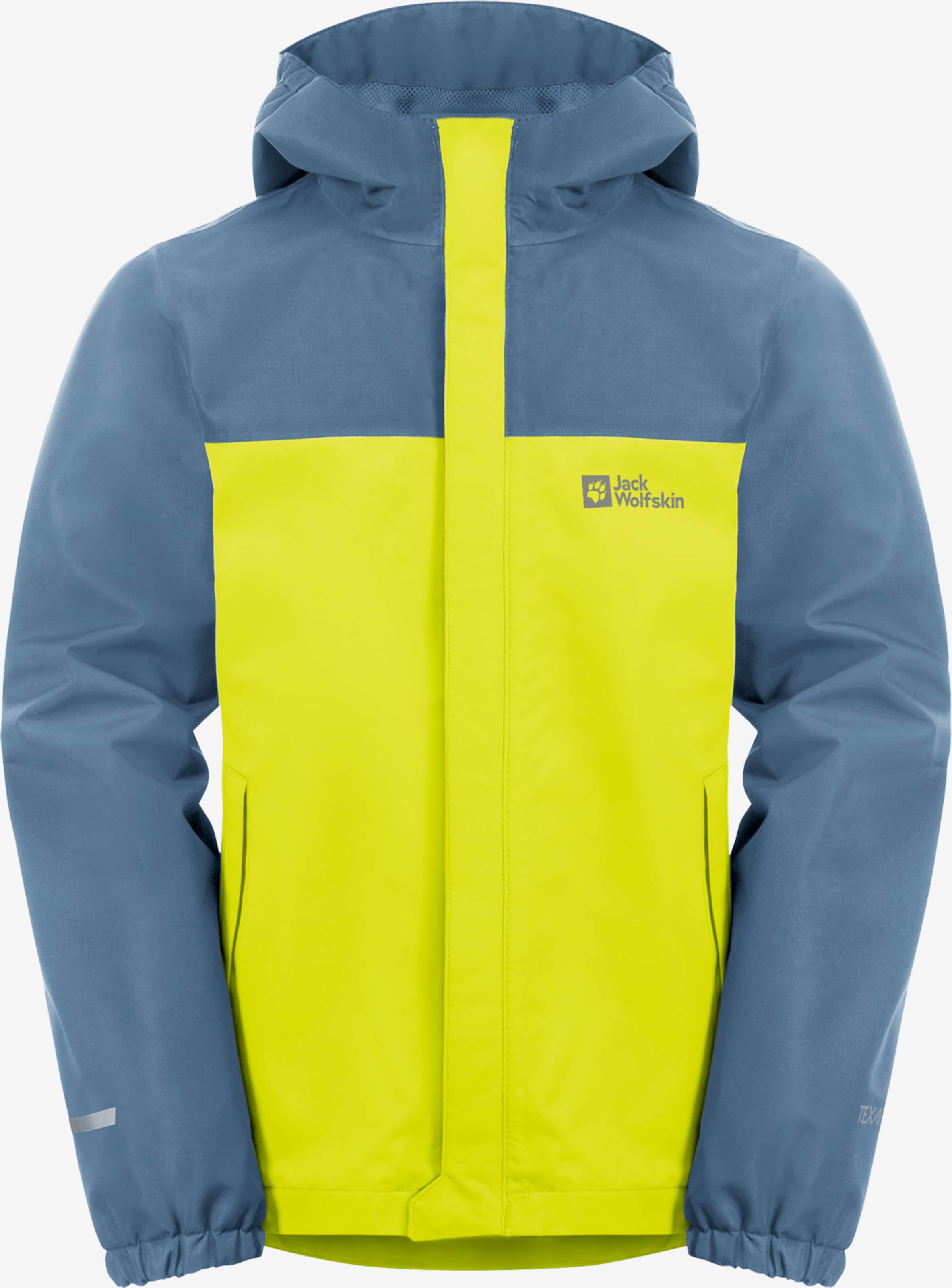 JACK WOLFSKIN Outdoor jacket TUCAN in Neon Yellow ABOUT YOU