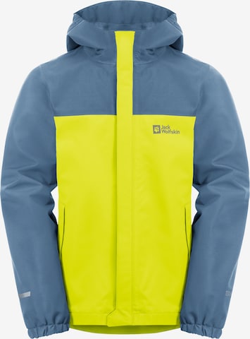 Geacă outdoor 'TUCAN' de la JACK WOLFSKIN pe galben: față