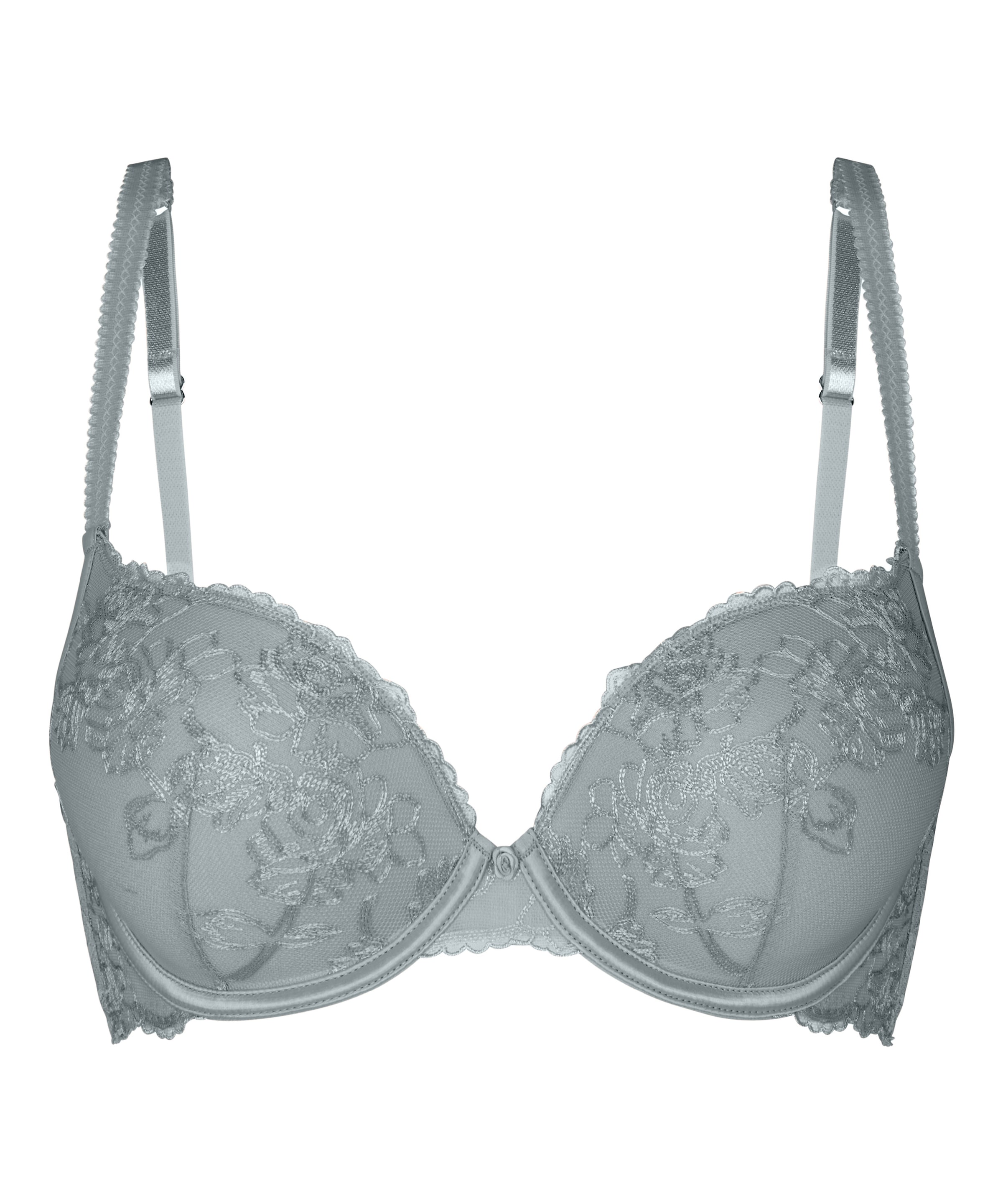 Hunkemöller Soutien-gorge 'Nola' en 70/A en bleu, Vue avec produit