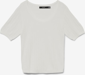 Pull-over 'VMLuxlight' VERO MODA en blanc : devant