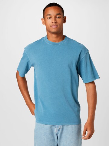 T-Shirt 'DOWNTOWN' JACK & JONES en bleu : devant