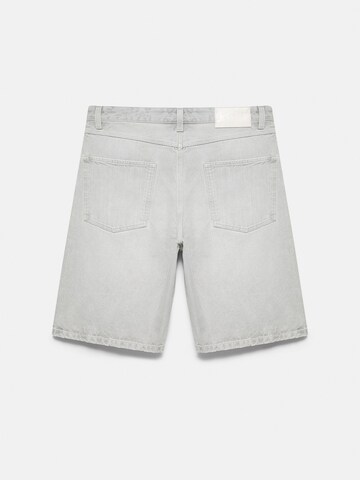 Pull&BearLoosefit Traperice - siva boja