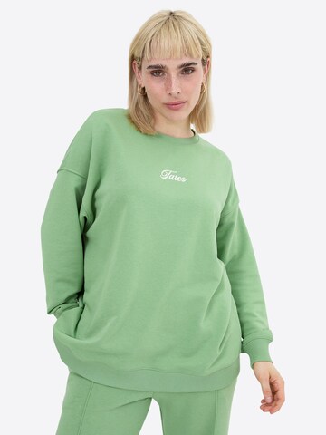 TATES Sweatshirt in Grün