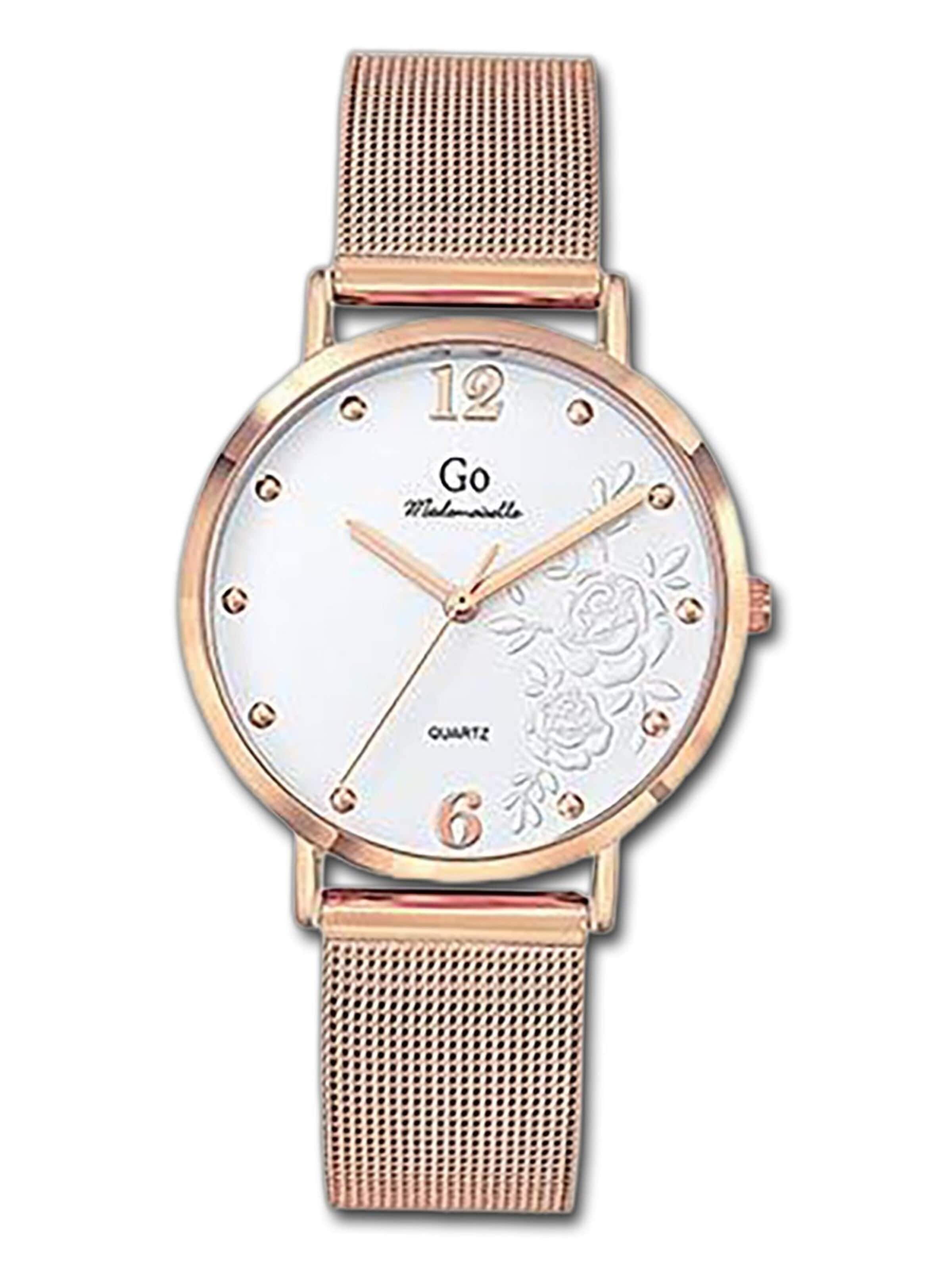 GO GirlOnly Analog Watch in Gold: front