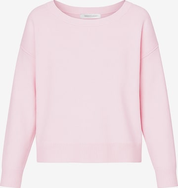 SASSYCLASSY Oversized Sweater in Pink: front
