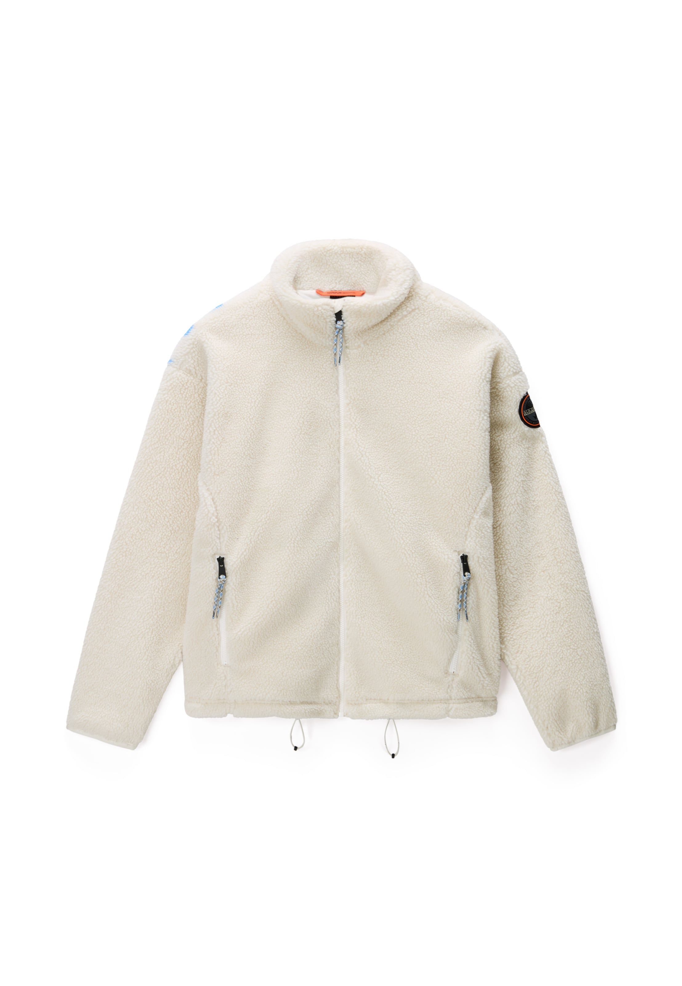 NAPAPIJRI Флисовая куртка 'T-FIEMME' в Белый: спереди