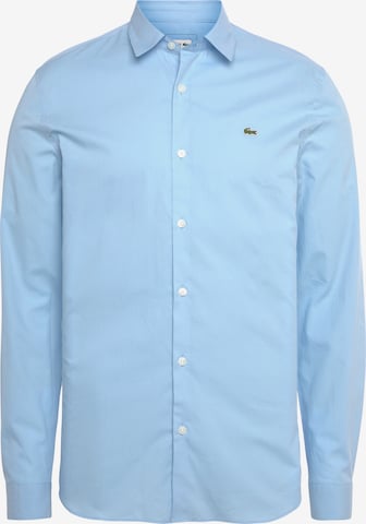 LACOSTE Regular Fit Hemd in Blau: predná strana