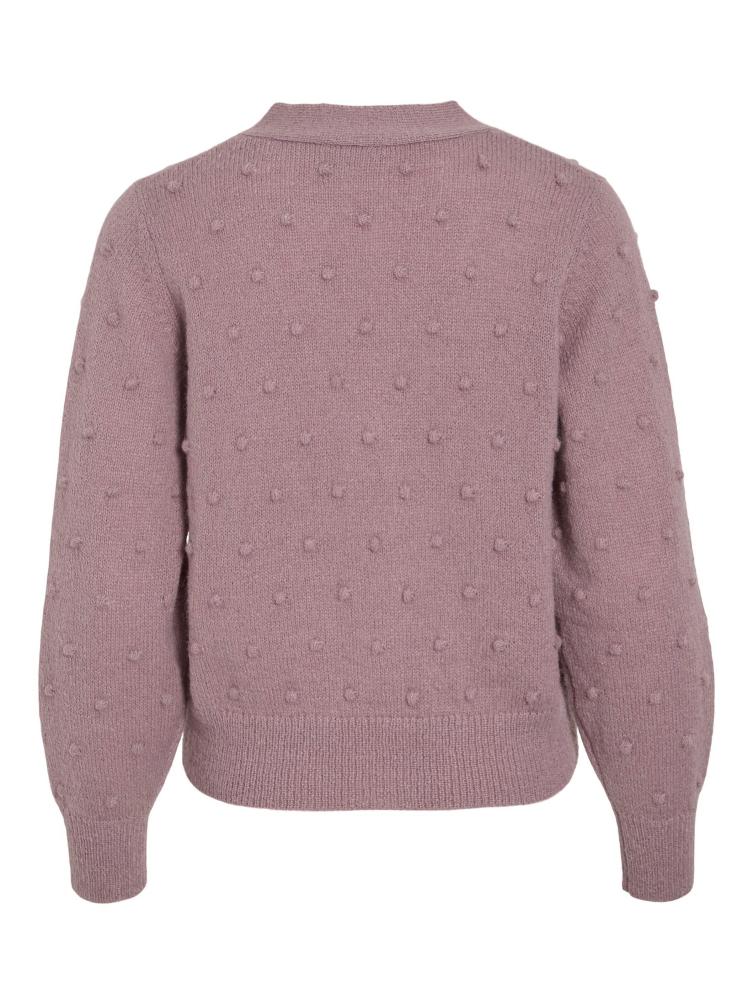 VILA Cardigan i lilla