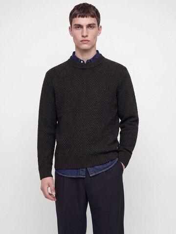 JACK & JONES Pullover 'JJBlake' in Grau: Vorderseite
