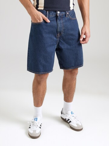 Abercrombie & Fitch Loose fit Jeans in Blue: front