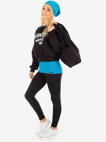 Winshape Slimfit Spodnie sportowe 'WTPL1' w kolorze czarny