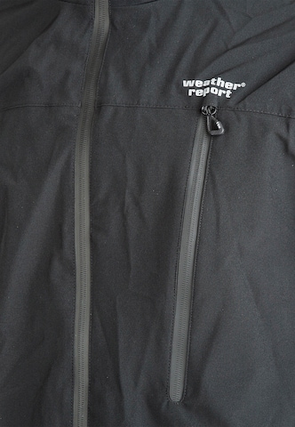 Weather Report Outdoorjacke 'Delton' in Schwarz