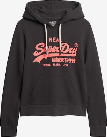 Superdry Sweatshirt in Grijs: voorkant