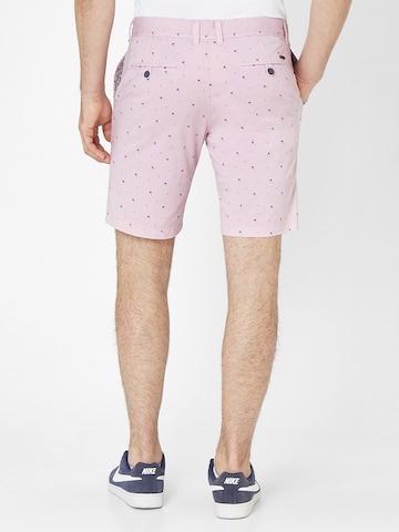 REDPOINT Slimfit Chinohose in Pink