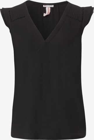 STREET ONE Blouse in Black: front