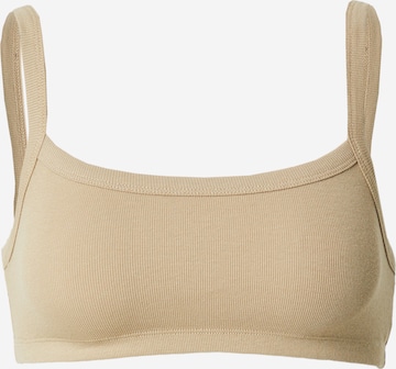 Samsøe Samsøe Bustier BH 'Sahara' i beige: forside