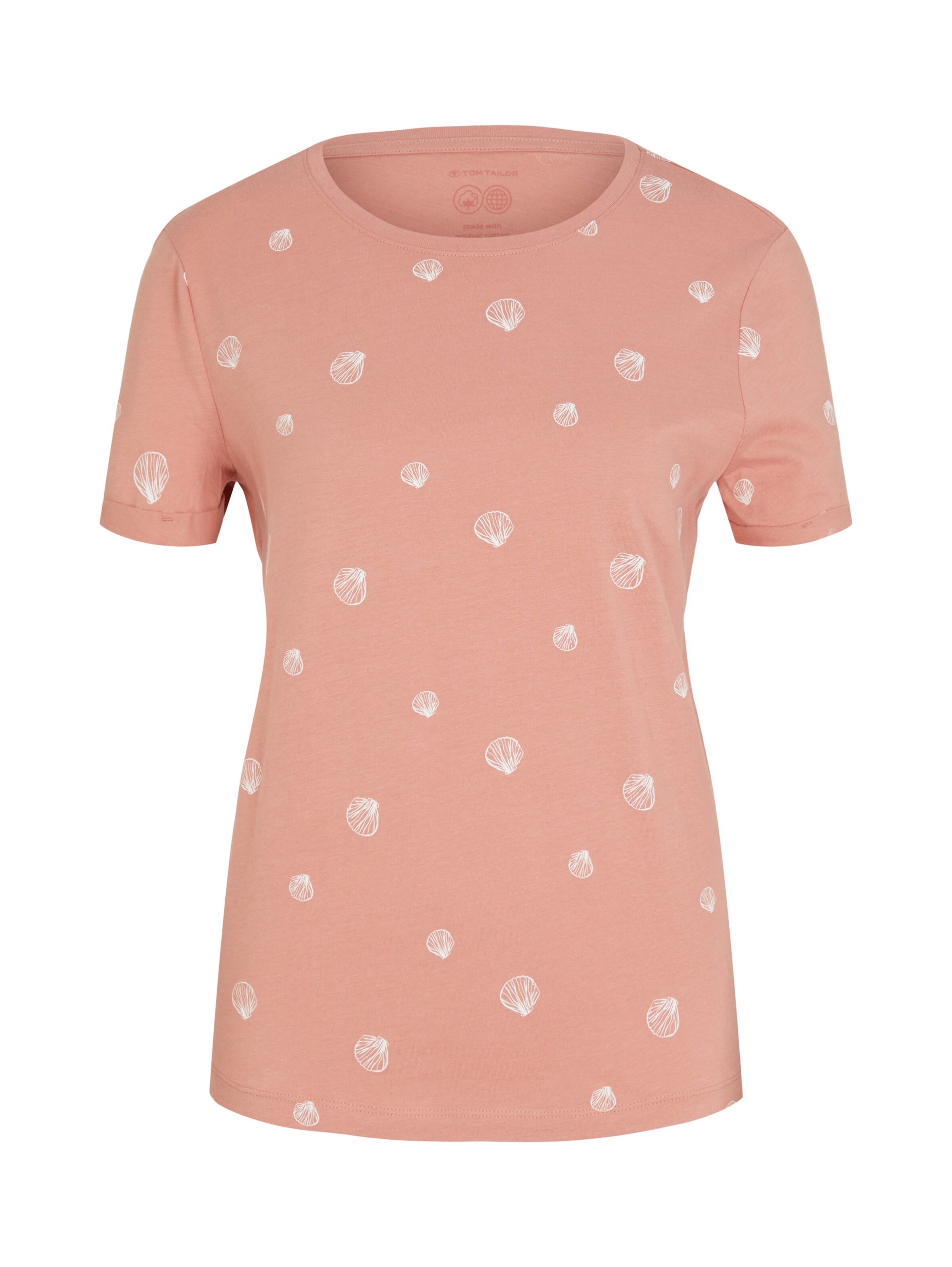Frauen Shirts & Tops TOM TAILOR T-Shirt in Pink - HX35033