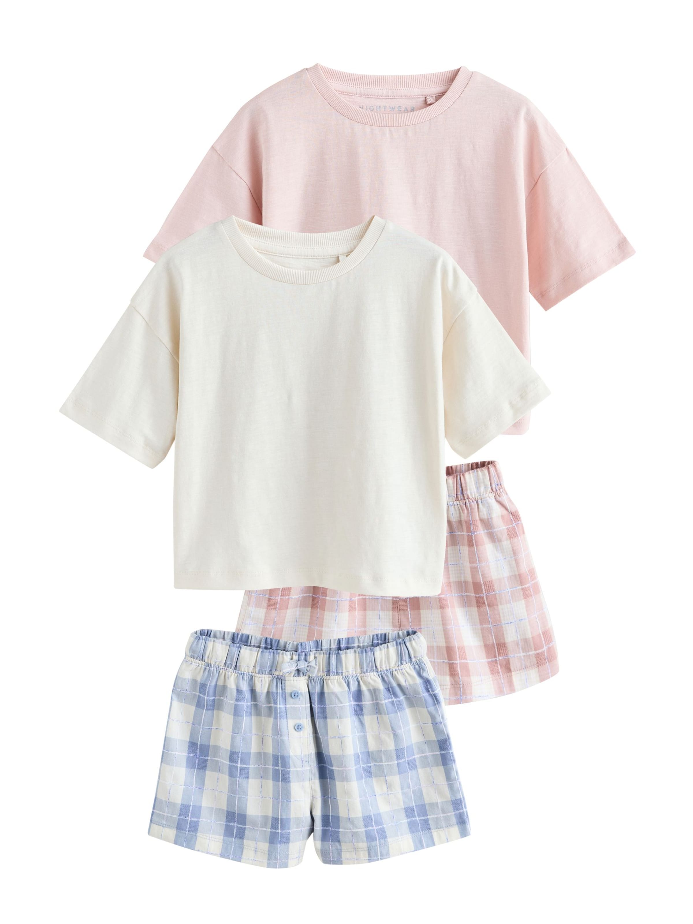 Next Комплект пижама в розово: отпред