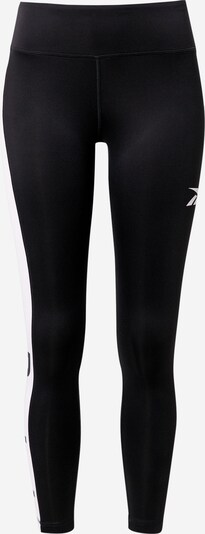 Leggings Reebok Classic di colore nero / bianco, Visualizzazione prodotti