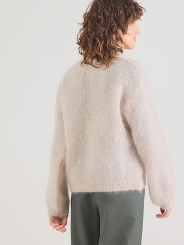 Noella Gebreid vest 'Kae' in Beige